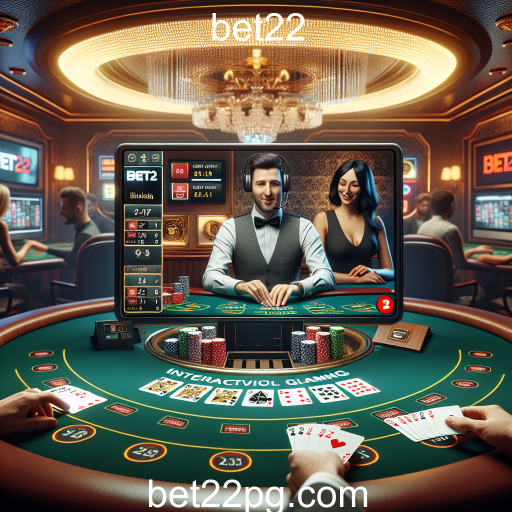 A Emoção do Cassino Ao Vivo no Bet22